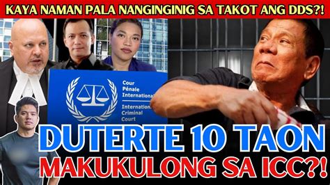 BREAKING NEWS ICC MULING NAGPARAMDAM EX PRES DUTERTE 10 TAON ANG