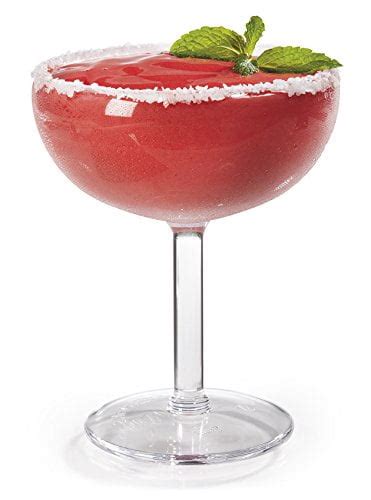 G E T Cocktail Glassware Shatterproof Margarita Glasses Drinkware