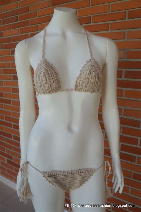 Biquini De Croche Crochet Bikini Bikinis Swimwear Fashion Beachwear