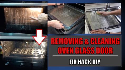 Cleaning The Inside Of Electrolux Double Layered Glass Door Oven