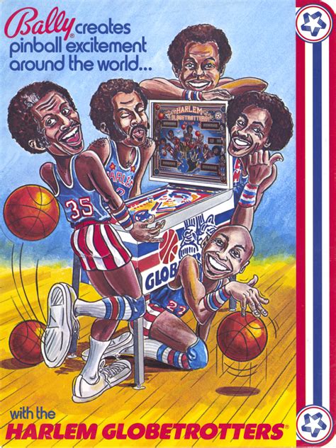 Harlem Globetrotters Pinball For Sale