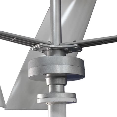 VAWT Vertical Axis Wind Turbine 6KW 96V 380V Permanent Magnet Generator