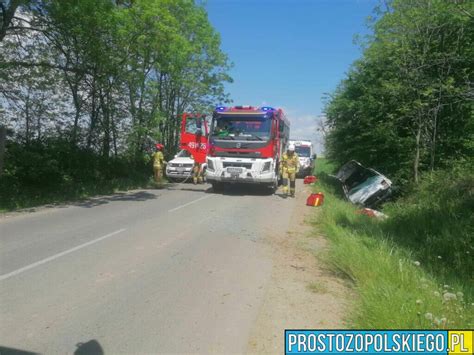 Wypadek Na Trasie Dolna Strzelce Opolskie Jedna Osoba Zosta A