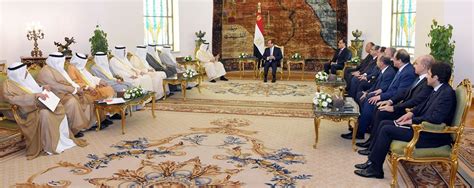 Kuwaiti Pm Meets Sisi Lauds Egypts Pivotal Role In Region Egypttoday