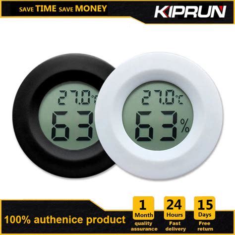 KIPRUN Digital Thermometer Hygrometer 50 70C Mini LCD Digital