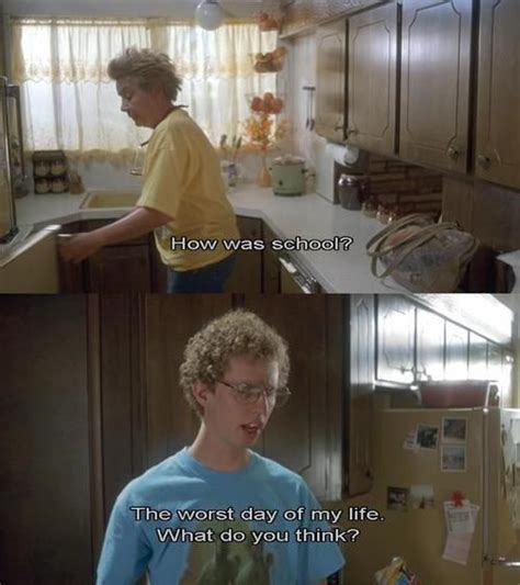 Dive Into Anything Napoleon Dynamite Funny School Pictures Funny Movies