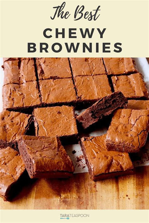 The Ultimate Chewy Brownie Recipe