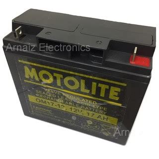 Motolite V Ah Sla Rechargeable Battery Om Wheelchair Jet Ski