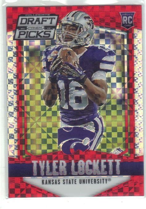 2015 Panini Prizm Collegiate Draft Picks Red Power Prizms Tyler Lockett