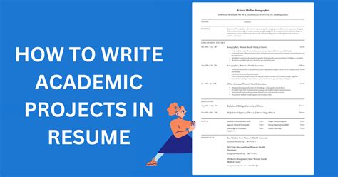 How To Write Academic Projects In Resume