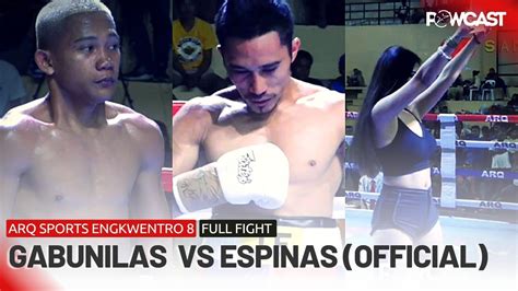 Hard Test John Paul Gabunilas Vs Jesse Espinas Full Boxing Fight Arq