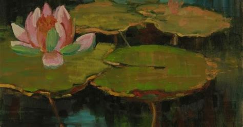 Daily Painters Abstract Gallery: Lily Pond, Landscape Art Painting ...