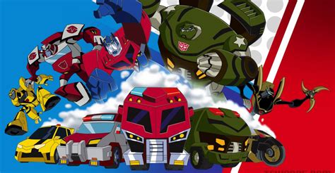 Transformers Animated Season 4 Autobot Lineup By Beasthunter23456 On