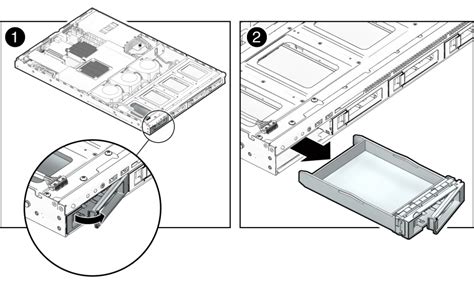 How To Remove A Hard Drive Filler Sun Fire X2270 M2 Server Service Manual