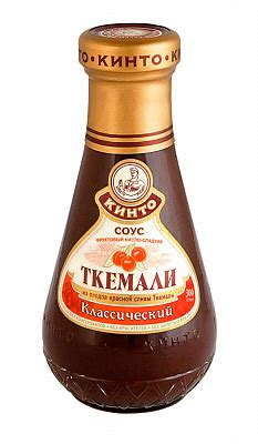 Соус Кинто Ткемали Классический 300г – купить по цене от 185.00 руб с ...