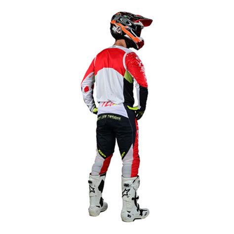 TLD GP PRO PANT PARTICAL BLACK GLO RED Garage Moto