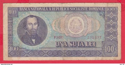 Rum Nien B Lei Nicolae B Lcescu Banknotes