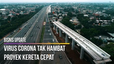 Virus Corona Tak Hambat Proyek Kereta Cepat Youtube