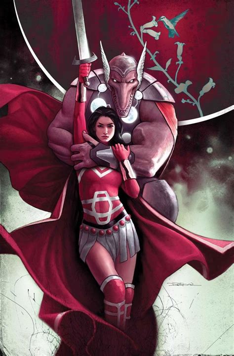 Lady Sif And Beta Ray Bill Marvel Comics Art Comic Art Marvel Comic