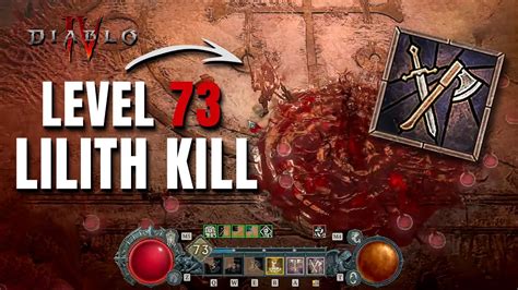 Level Uber Lilith Kill Double Swing Barbarian Diablo Youtube