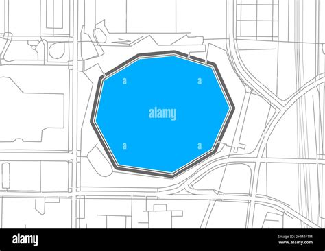 Mercedes benz stadium atlanta Stock Vector Images - Alamy