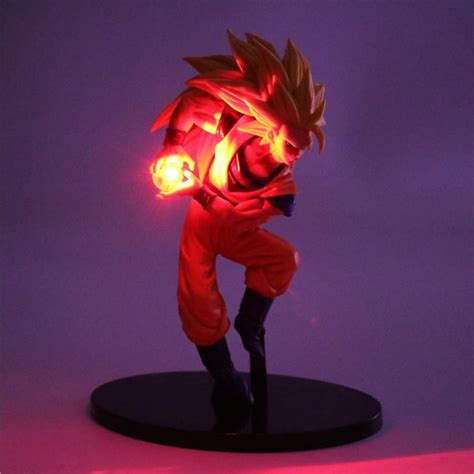 Dragon Ball Z Figuras De Acci N Luz De Noche Son Goku Led Light Diy