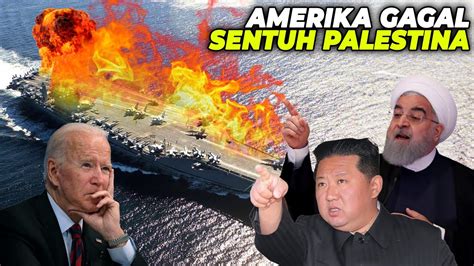 Amerika BLUNDER Bantu Israel Iran Korut Siap Hadang Kapal Induk USS