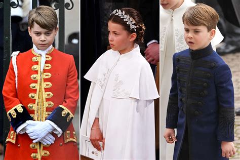 Prince George, Princess Charlotte, Prince Louis Coronation Flag Dressing