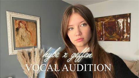 Hybe X Geffen Global Girl Group Audition Vocal Hybe Hybexgeffen