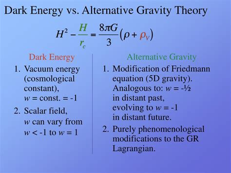 Ppt Dark Energy Hopes And Expectations Powerpoint Presentation Free