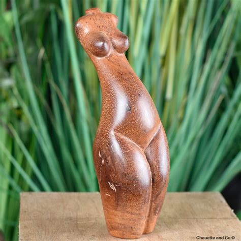 Buste De Femme En Bois