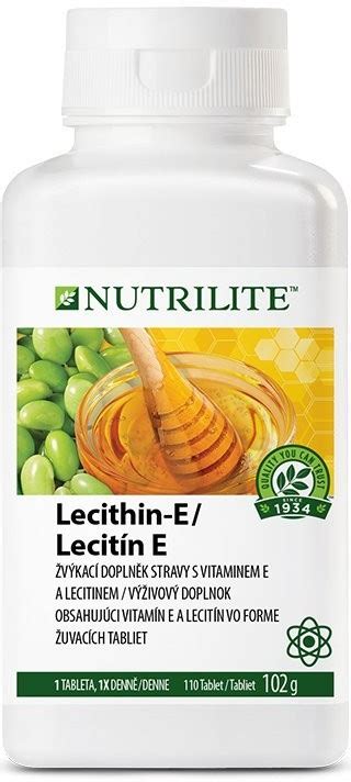 Nutrilite Lecithin E Tablet Od K Heureka Cz