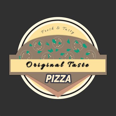 Premium Vector Pizza Logo Design Template