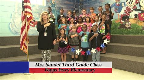 Popps Ferry Elementary Mrs Sandels Third Grade Class Youtube