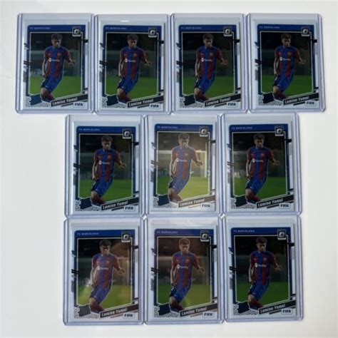 Lamine Yamal Panini Donruss Optic Rookie Rc Barcelona Lot