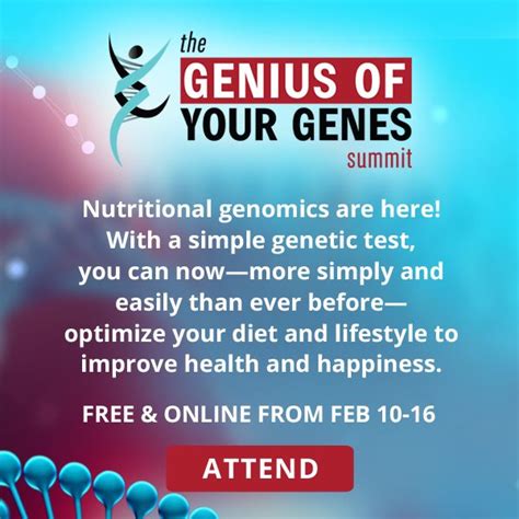 Nutritional Genomics Are Here With A Simple Genetic Test You Can Now More Simply And Easily