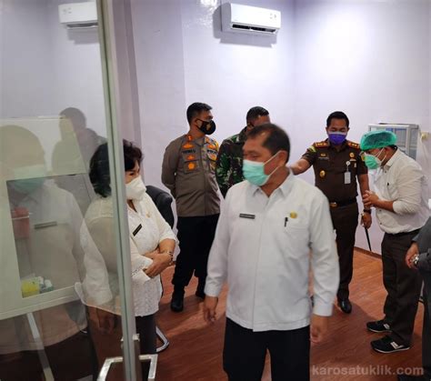 Resmikan Laboratorium Pcr Rsud Kabanjahe Bupati Karo Hanya Menit