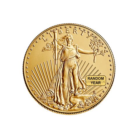 Oz American Gold Eagle Coin Random Year From Pimbex