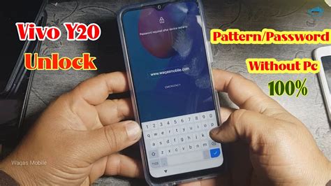 How To Unlock Pattern Lock Password Vivo Y20 V2043 Without Pc Vivo