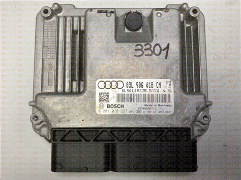 Ecu Original Files Bosch Edc C Audi Q I Tdi