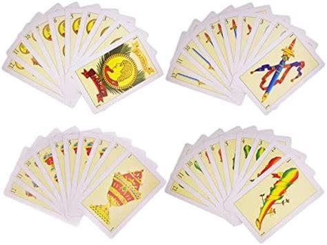 Cdbxra 2 Decks Spanish Playing Cards Cartas EspañOlas Baraja EspañOla