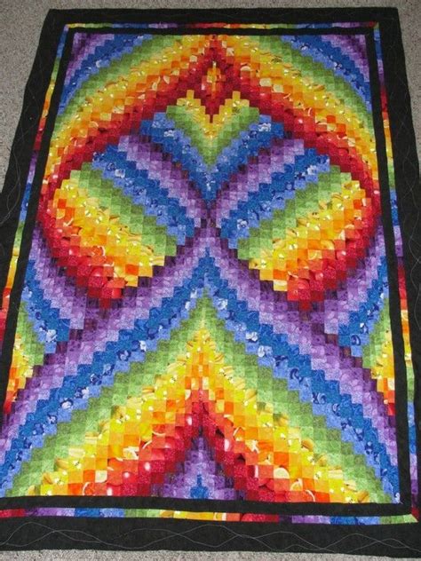 Rainbow Bargello Quilt Patterns Rainbow Quilt Bargello Quilts