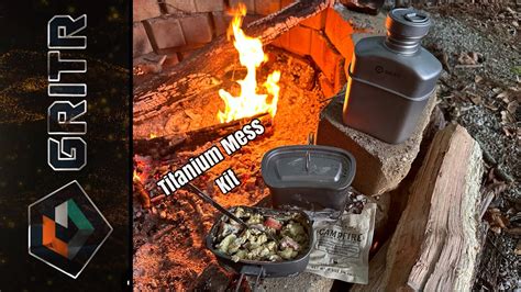 Titanium Canteen Mess Kit Youtube