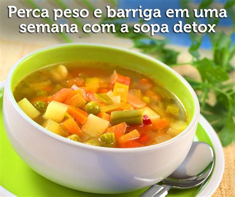 Super Sopa Detox Veja A Receita