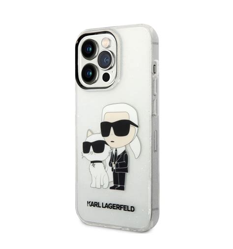 Karl Lagerfeld Iml Glitter Karl And Choupette Nft Case For Iphone