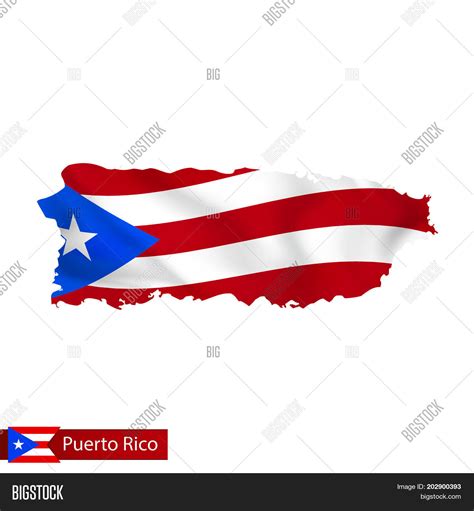 Puerto Rico Map Vector & Photo (Free Trial) | Bigstock