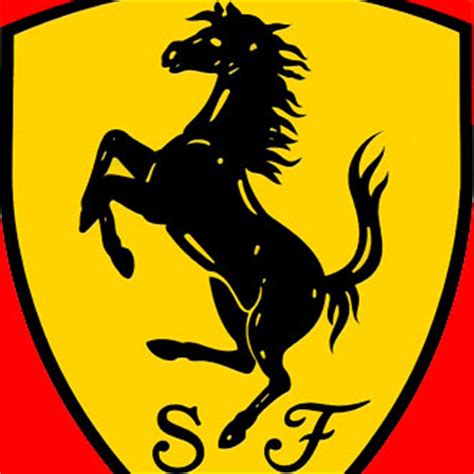 oliver nick: Ferrari Logo Shield Flag