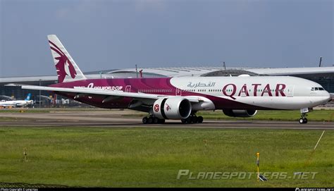 A7 BEC Qatar Airways Boeing 777 3DZER Photo By Leng Hao ID 1492691