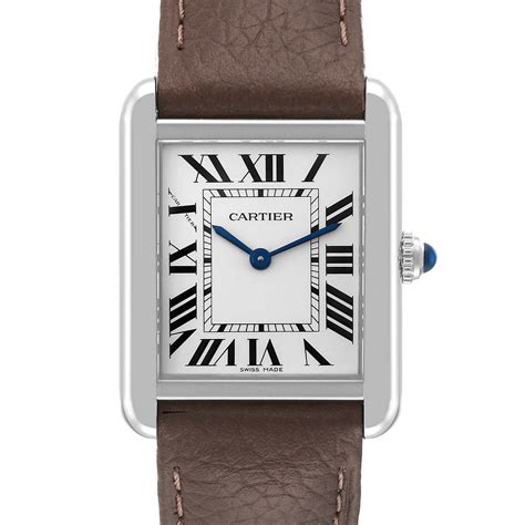 Cartier Tank Solo Stainless Steel W1018255 Stock 1859x Swisswatchexpo