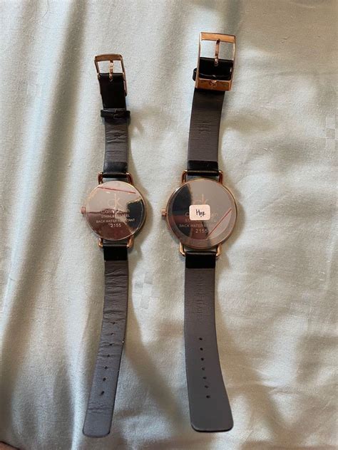 Calvin Klein Couple Black Watches Luxury Watches On Carousell